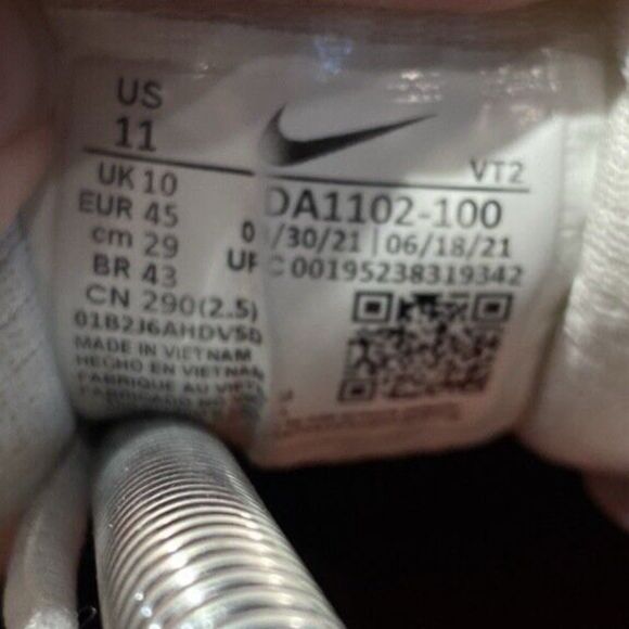 Nike Men's Zoom Prevail 'Summit White Chile Red' DA1102-100 Size 11 - Picture 8 of 8